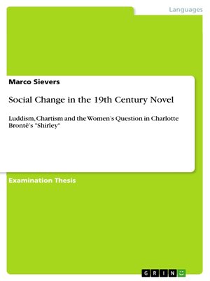 cover image of Social Change in the 19th Century Novel